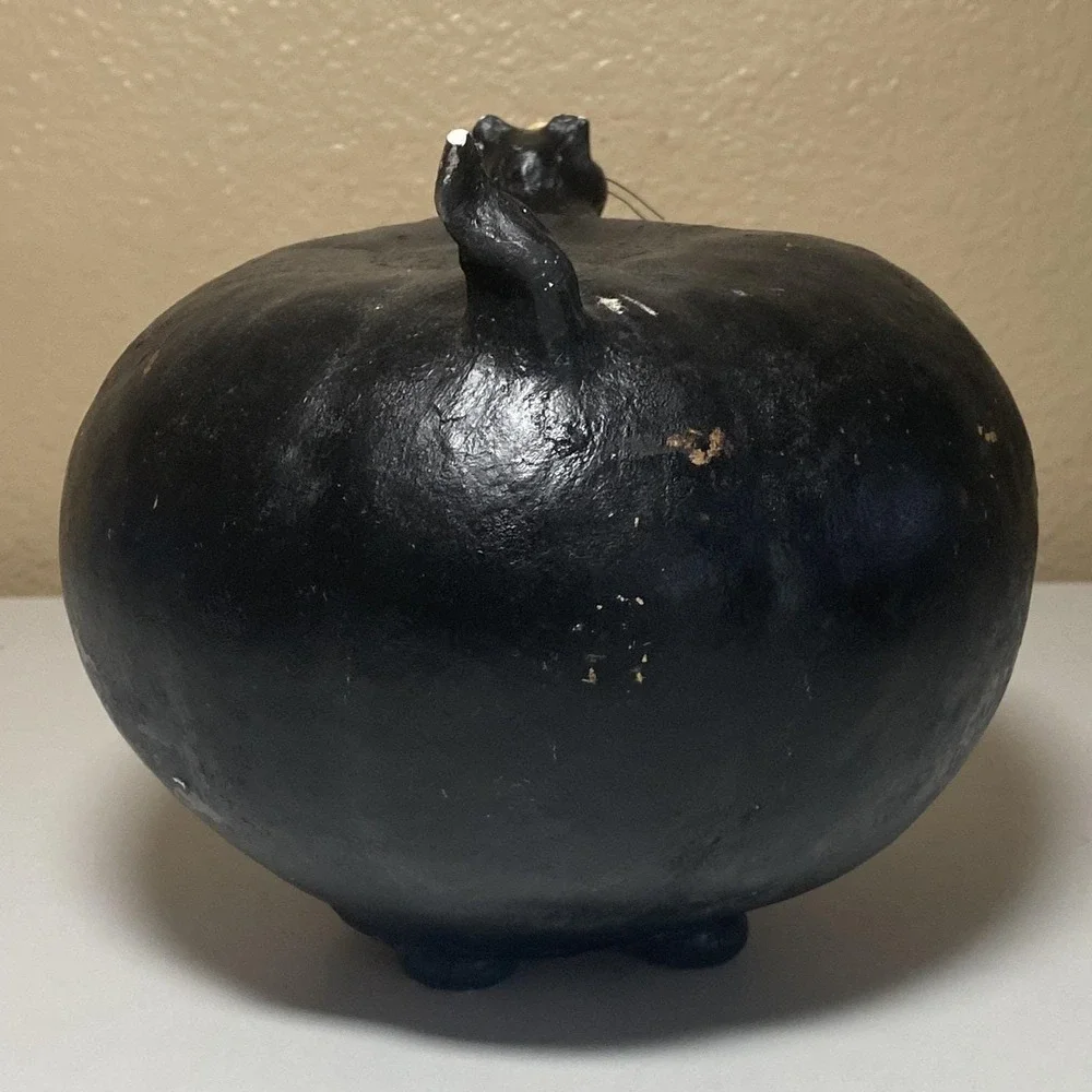 Fat Cat Gourd Art Cat/ Halloween Figurine 6